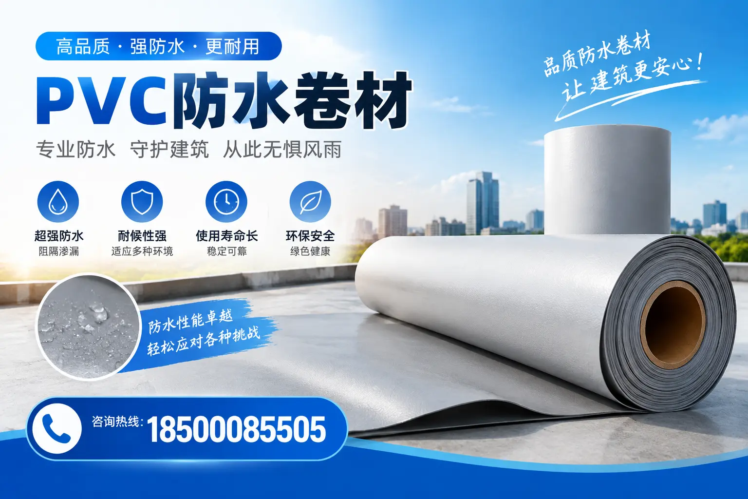 如何选择高质量的PVC防水卷材？大同消费者必看指南